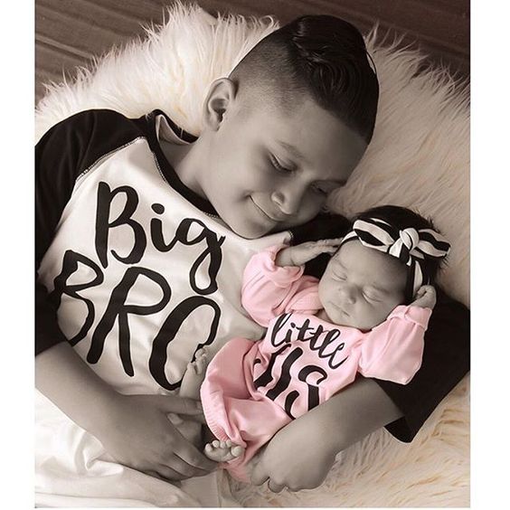 Big BRO Raglan - Gigi and Max