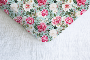 Palmer Floral Crib Sheet - Gigi and Max