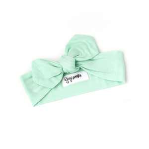 Finley Mint Topknot Headband - Gigi and Max