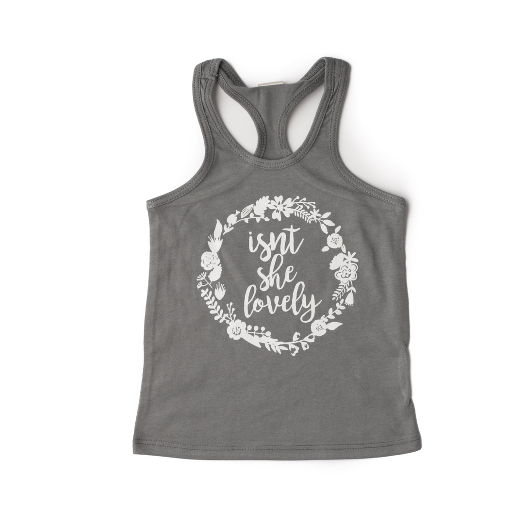 Isn't She Lovely racerback tank - Gigi and Max