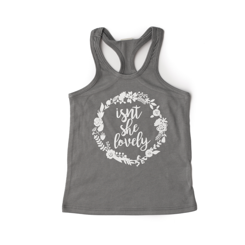 Isn't She Lovely racerback tank - Gigi and Max
