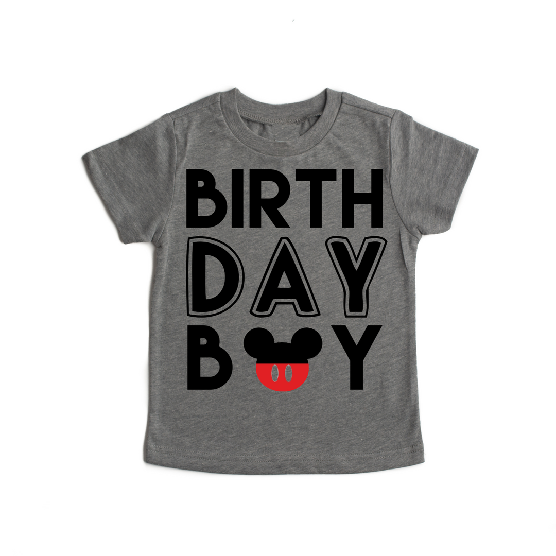 Mickey Birthday Tee - Gigi and Max