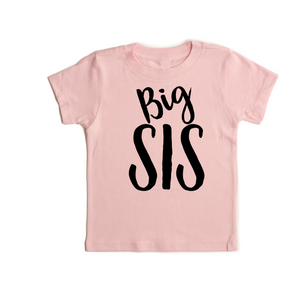 Big SIS Pink Tee - Gigi and Max