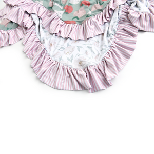 Monroe Double Layer Ruffle Blanket - Gigi and Max