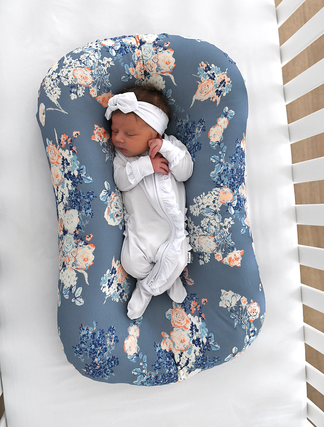 Charlie White Topknot Headband - Gigi and Max