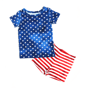 Tie Dye Stars & Stripes TWO PIECE - Gigi and Max