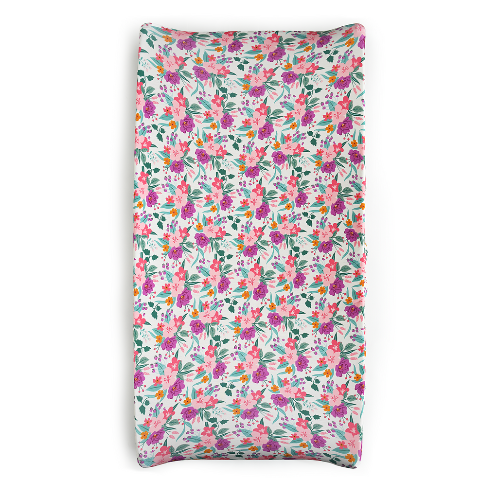 Matching crib sheet and changing pad cover sales
