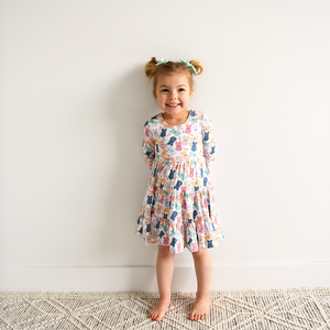 Lainey Peeps SWING DRESS - Gigi and Max