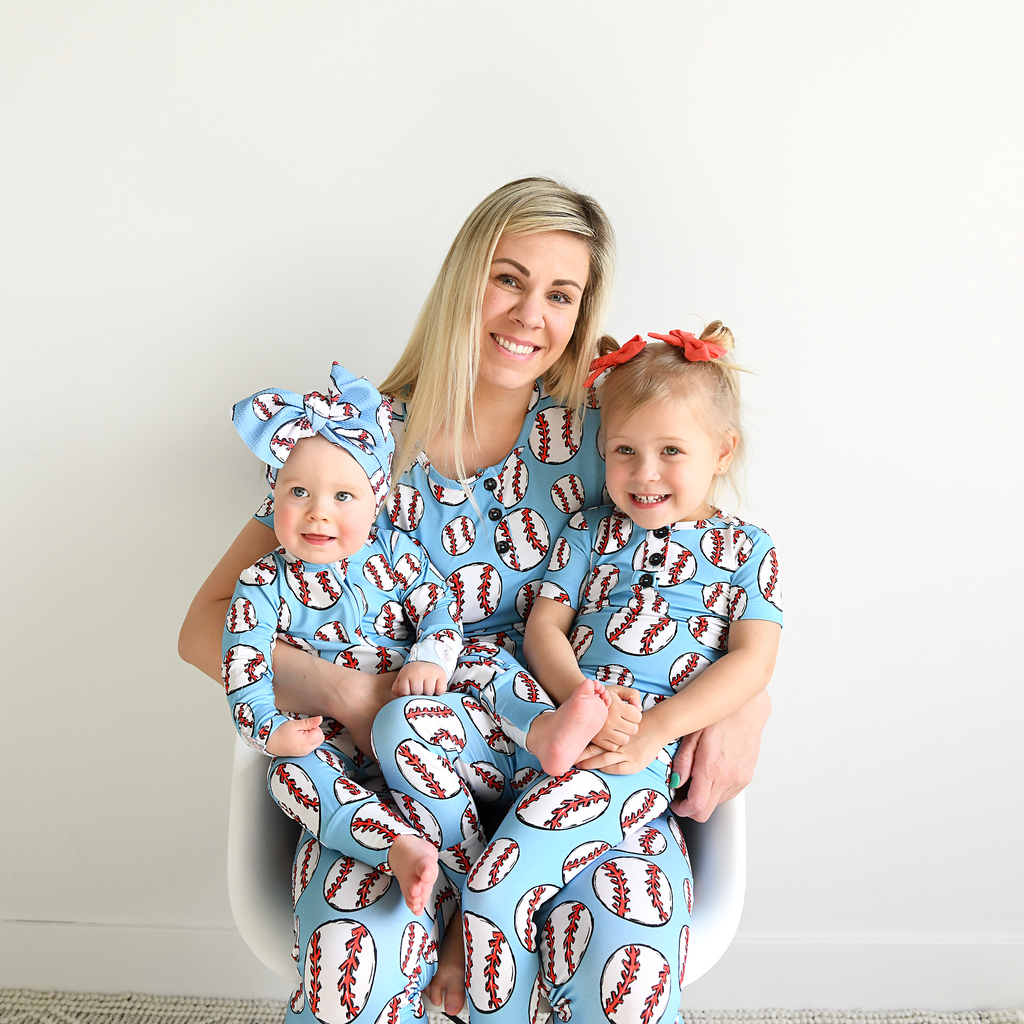 Bambino Baseball MOMMY TWO PIECE Gigi and Max