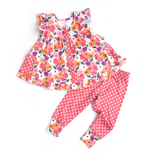 Gemma Ruffle Peplum Set - Gigi and Max