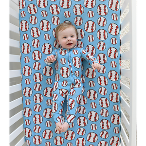 Bambino Baseball CRIB SHEET - Gigi and Max