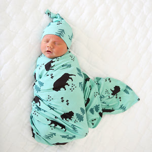 Rowan Bison SWADDLE - Gigi and Max
