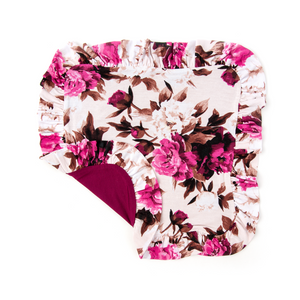 Norah Floral Ruffle Lovey - Gigi and Max