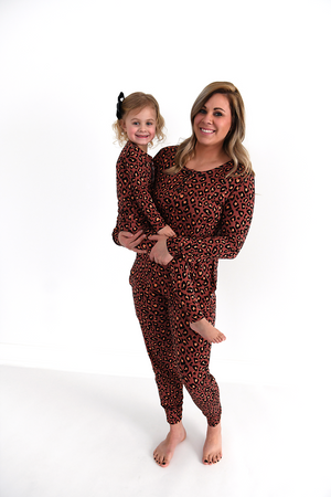 Sienna Leopard MOMMY TWO PIECE - Gigi and Max