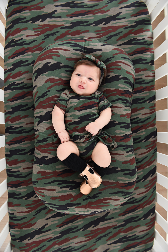 Camo Changing Pad Cover - Gigi and Max