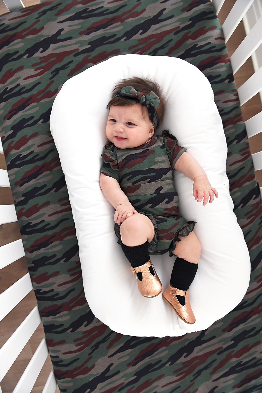 Camo Topknot Headband - Gigi and Max