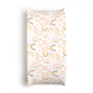 Millie Rainbow Changing Pad Cover - Gigi and Max