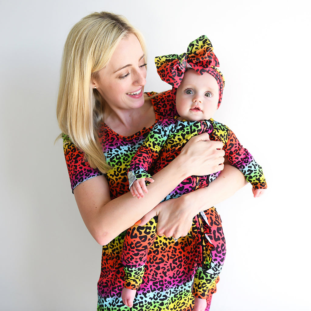Lisa Leopard MOMMY TWO PIECE - Gigi and Max