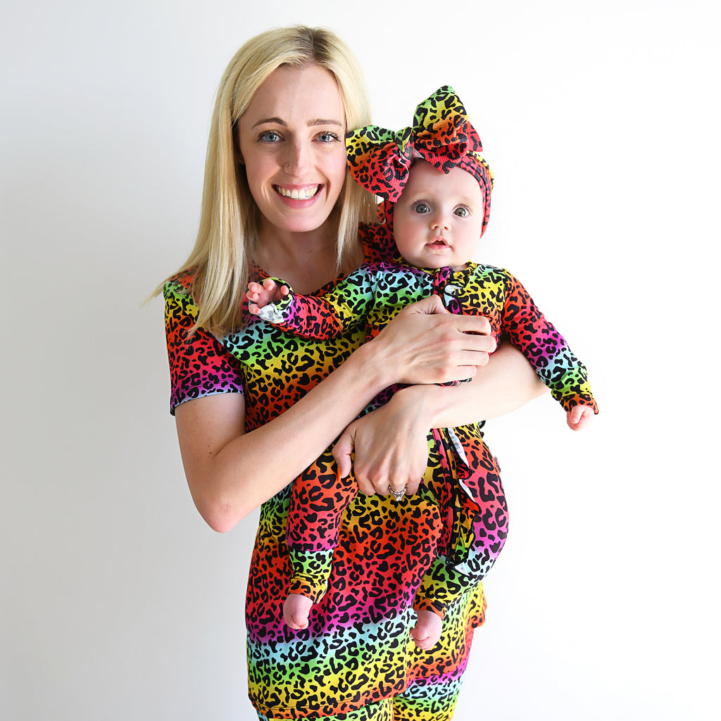 Lisa Leopard MOMMY TWO PIECE - Gigi and Max