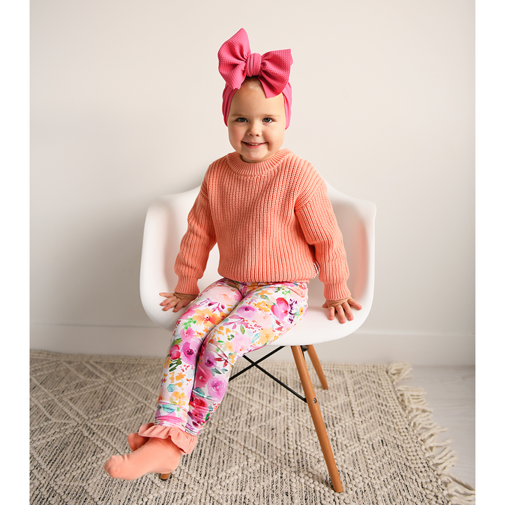 Bright Pink HEADWRAP - Gigi and Max