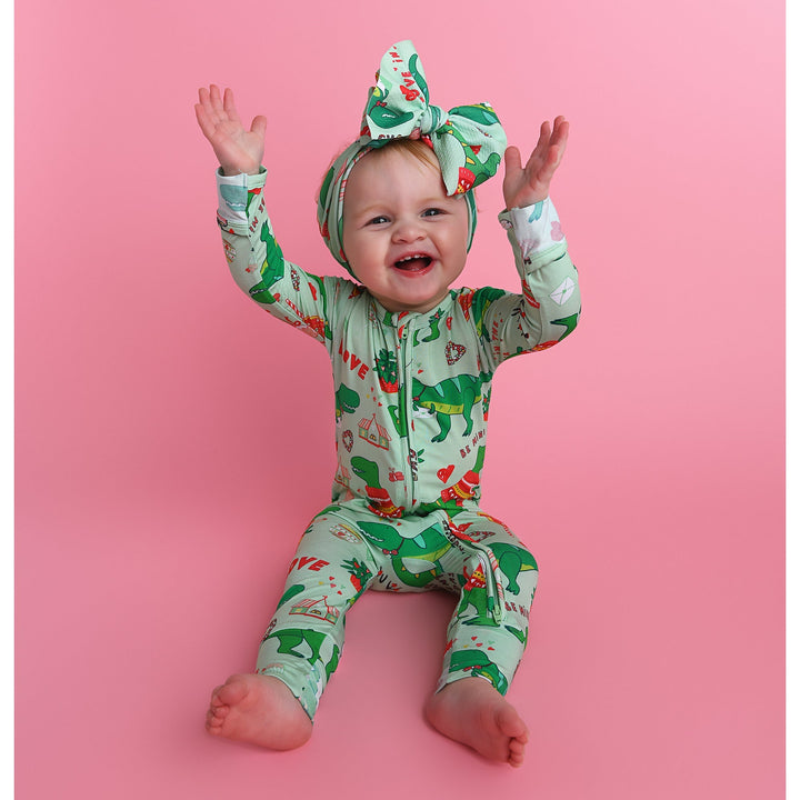 Rex Green Dino HEADWRAP - Gigi and Max