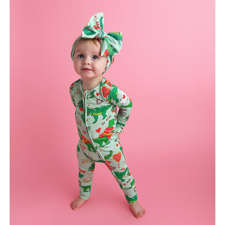 Rex Green Dino HEADWRAP - Gigi and Max