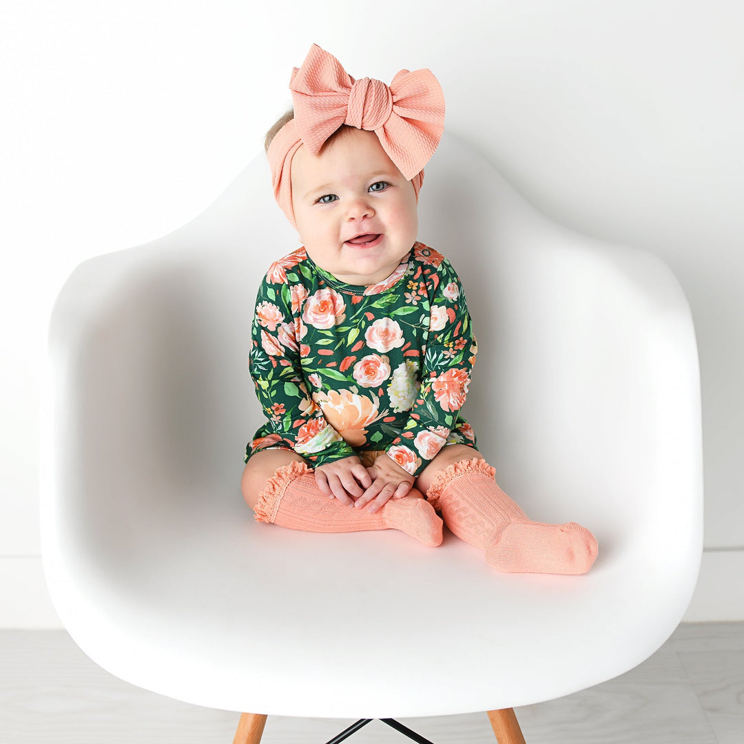 Coral Lace Socks - Gigi and Max