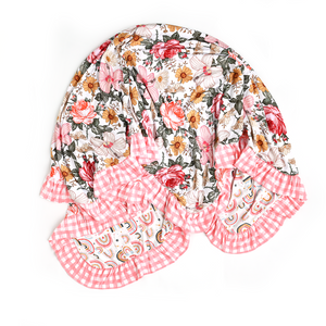 Nella & Millie Double Layer Ruffle Blanket - Gigi and Max