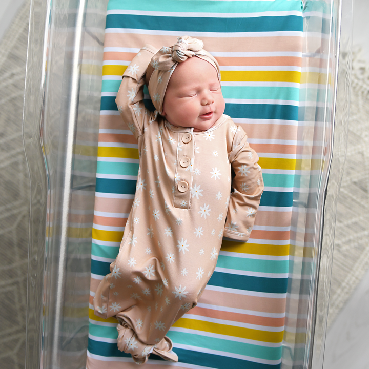 Daisy Topknot Headband - Gigi and Max