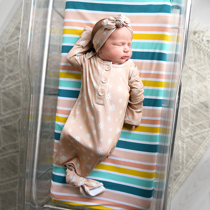 Daisy Topknot Headband - Gigi and Max