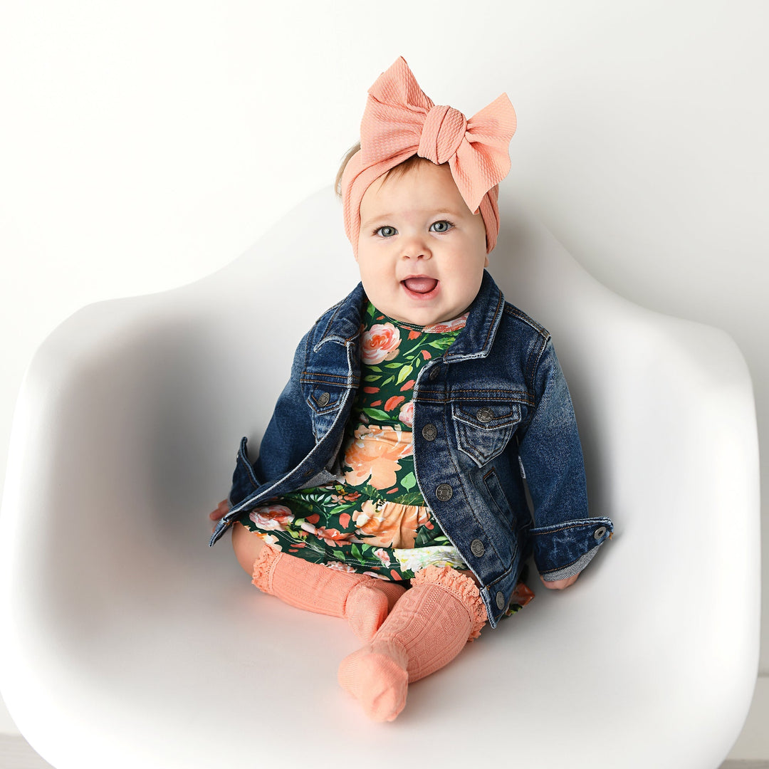 Coral Lace Socks - Gigi and Max