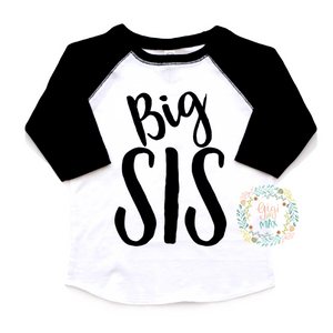Big SIS Raglan - Gigi and Max