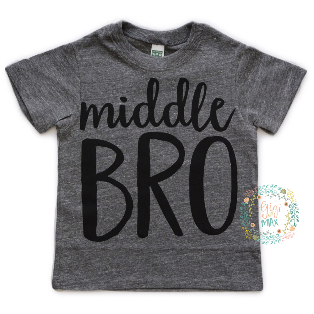Middle BRO Tee - Gigi and Max