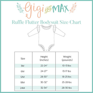 Rhea FLUTTER BODYSUIT - Gigi and Max