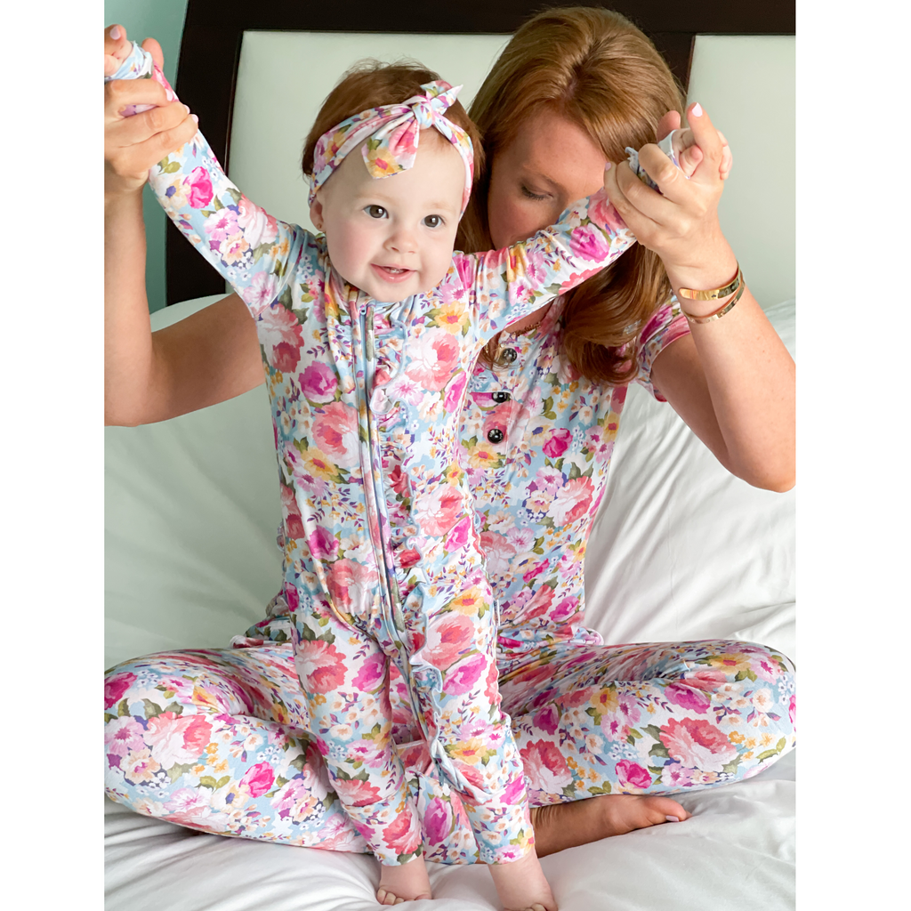 Brooke Floral MOMMY TWO PIECE - Gigi and Max