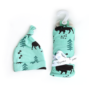 Rowan Bison SWADDLE - Gigi and Max