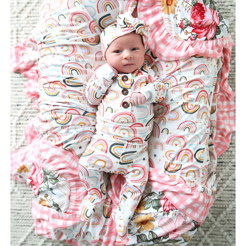 Double layer blankets Gigi and Max