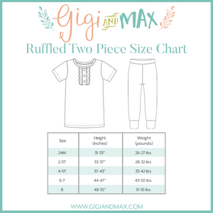 Colette Ruffle TWO PIECE - OLD SIZING - Gigi and Max
