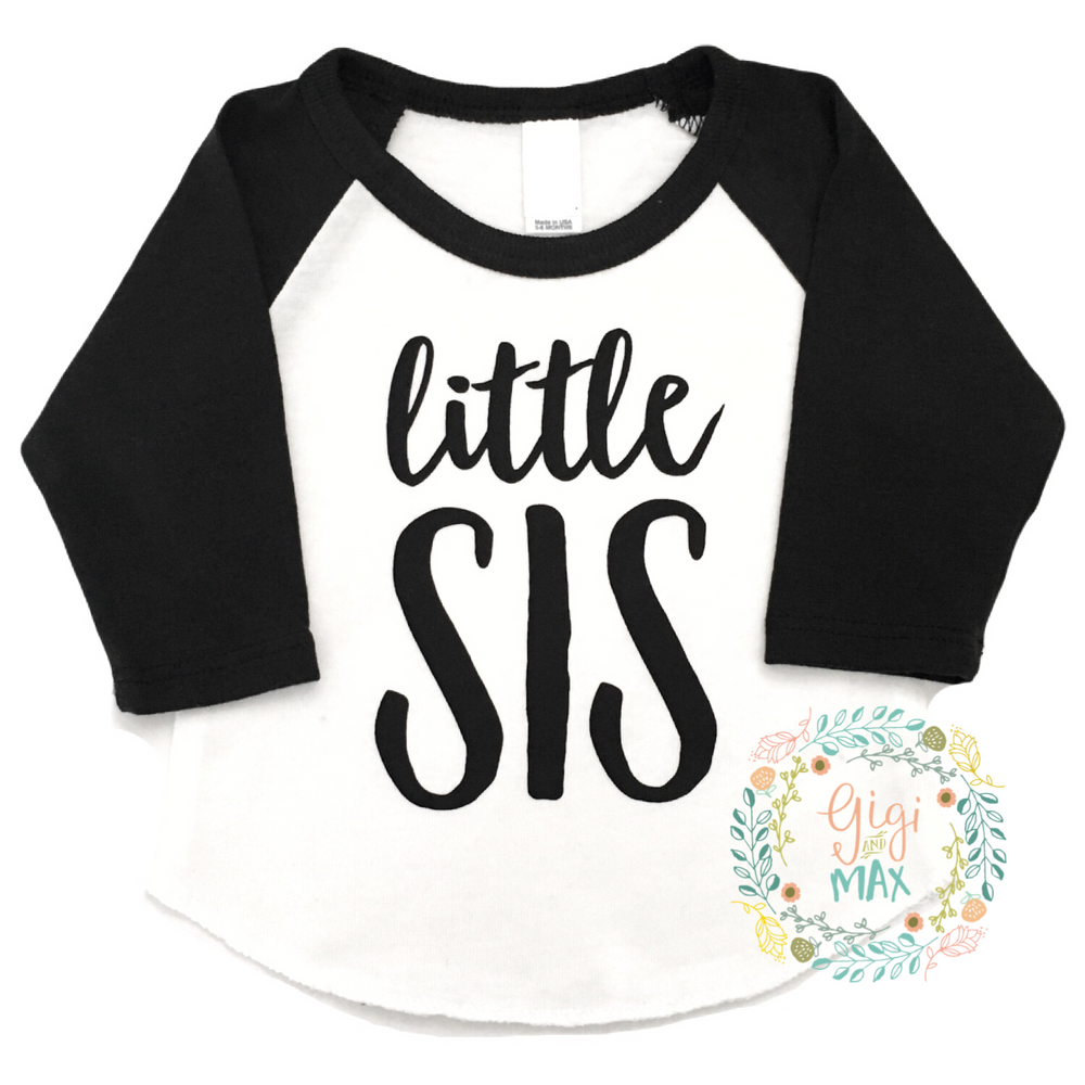 Little SIS Raglan - Gigi and Max