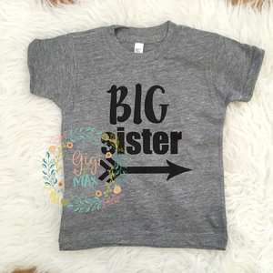 Big Sister Tee - Gigi and Max
