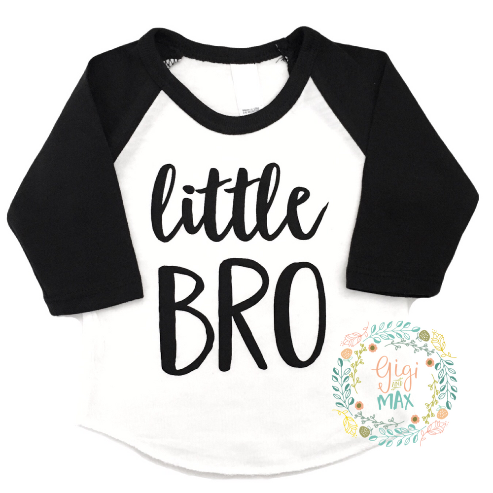 Little BRO Raglan - Gigi and Max