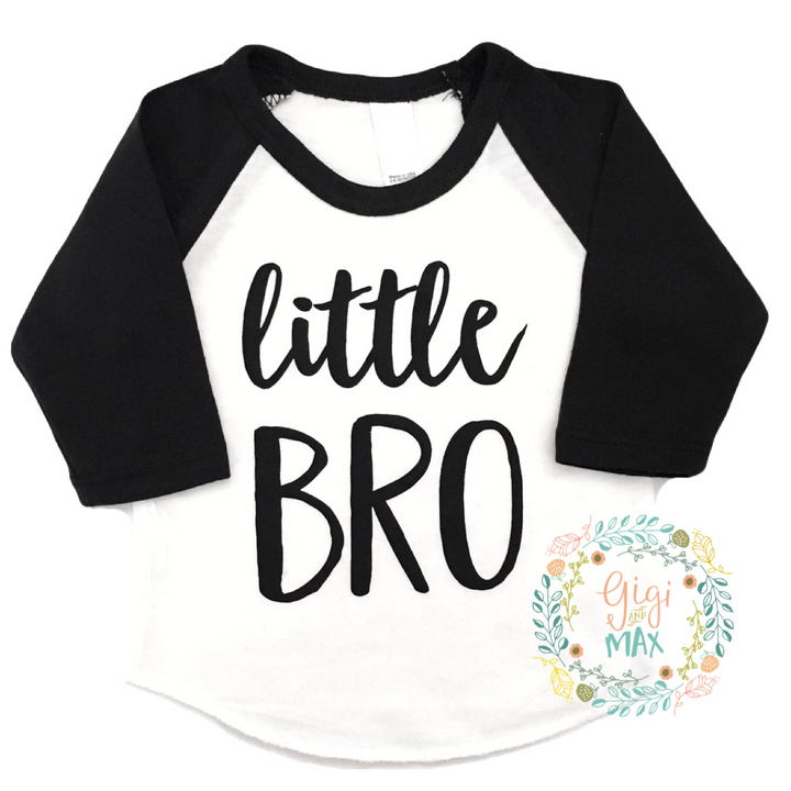 Little BRO Raglan - Gigi and Max