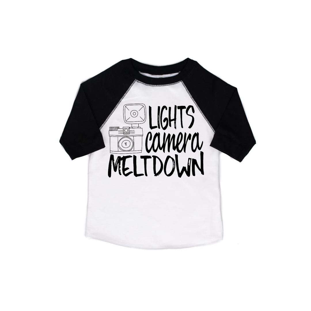 Lights Camera Meltdown Tee - Gigi and Max