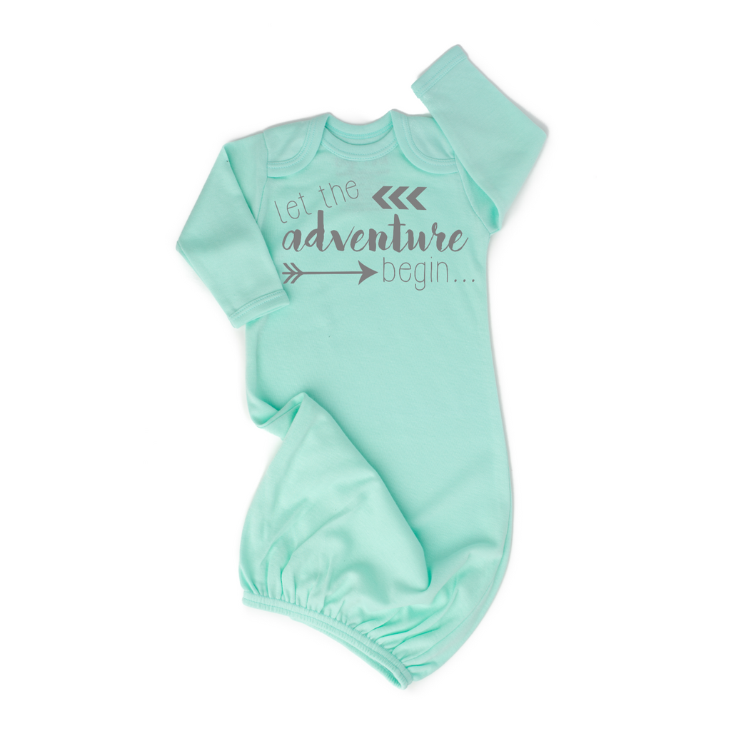 Gown Let the adventure begin Mint - Gigi and Max