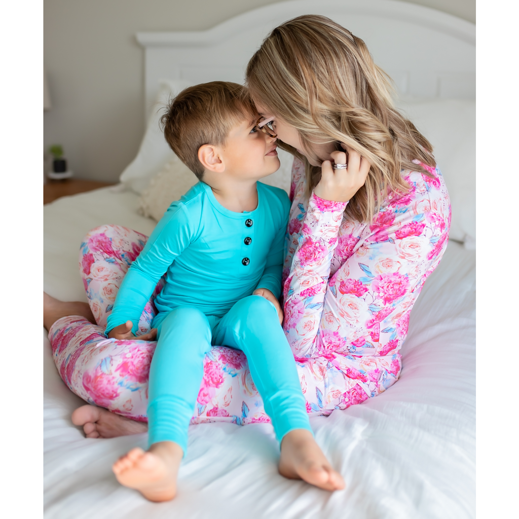 Double Zipper Bamboo Pajamas - Gigi