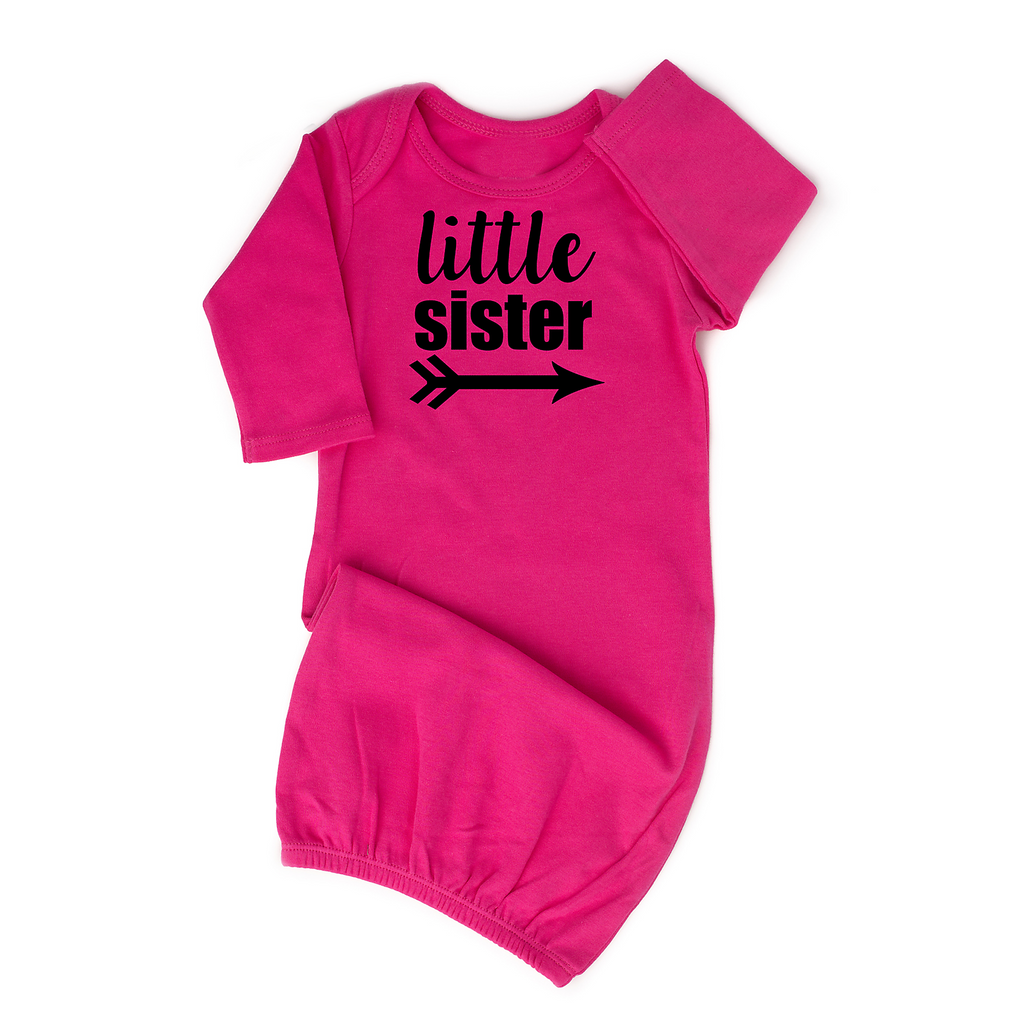 Gown Hot Pink Little Sister - Gigi and Max