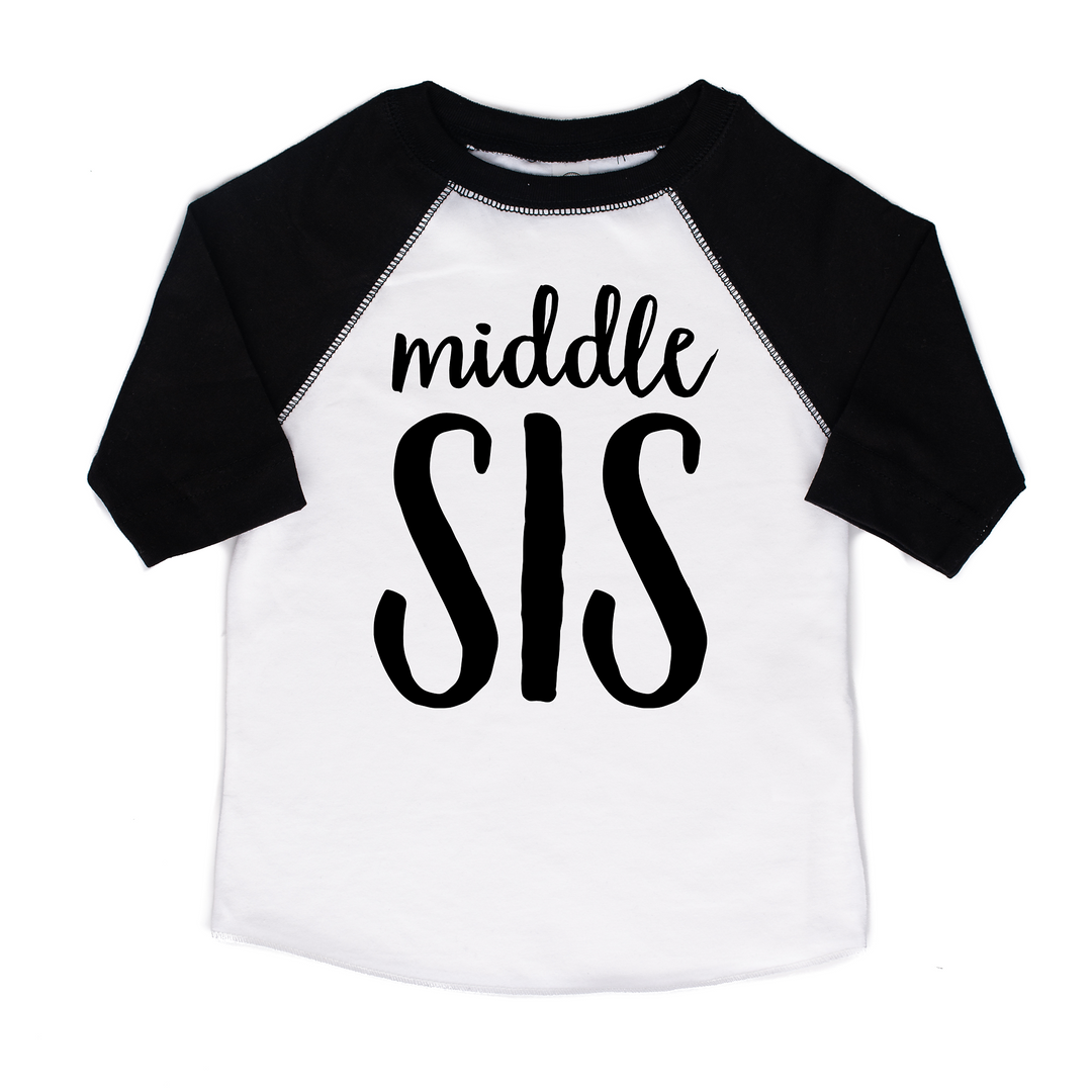 Middle SIS Raglan - Gigi and Max
