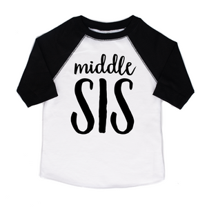 Middle SIS Raglan - Gigi and Max