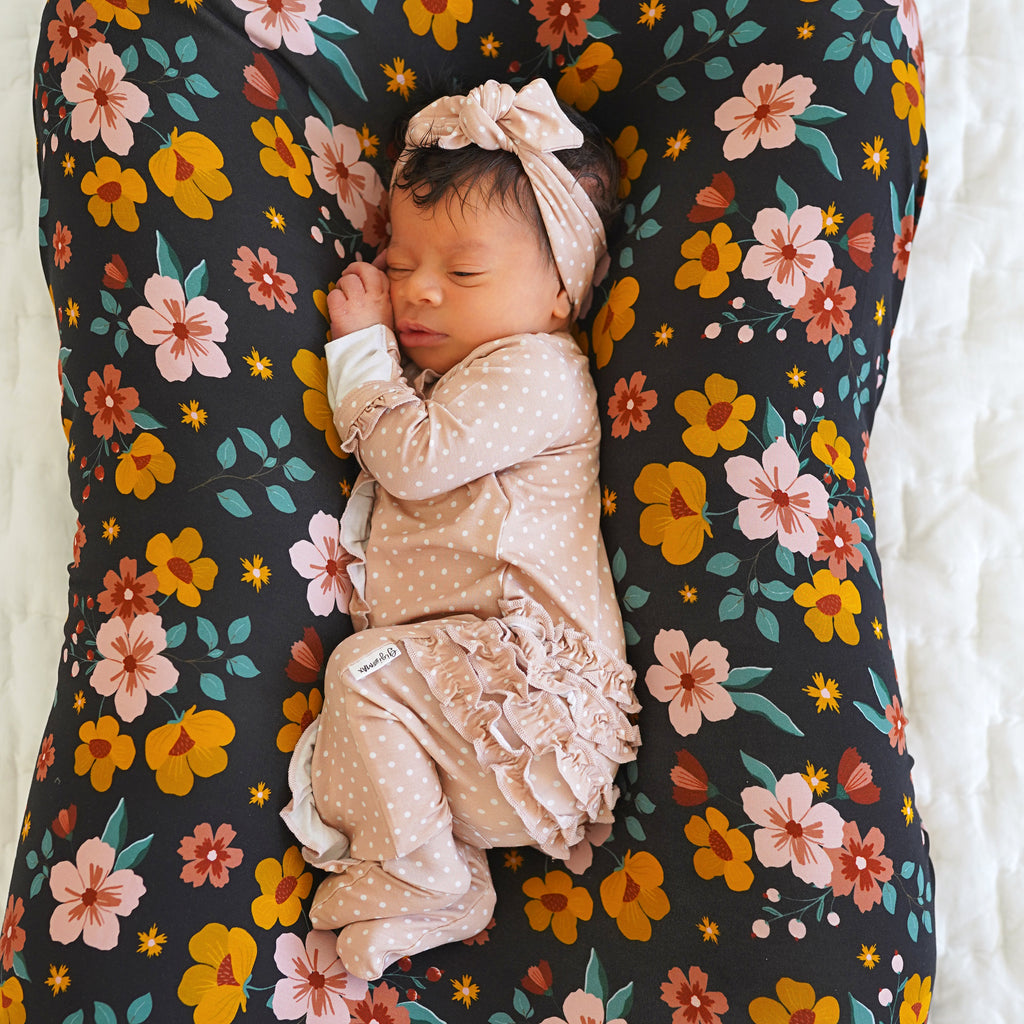 Elena Floral Changing Pad Cover - Gigi and Max