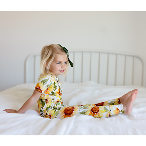 Sloan Sunflower Ruffle TWO PIECE - Gigi and Max